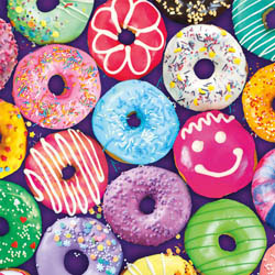 Delightful Donuts Sweets Large Piece By Buffalo Games