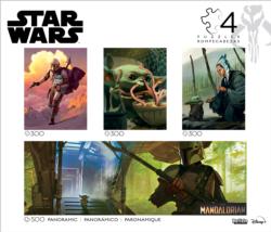Star Wars™ Mandalorian 4-in-1 Star Wars Multipack Puzzle Collector's Edition Star Wars Multi-Pack By Buffalo Games