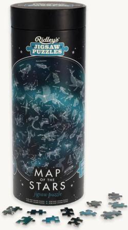 Map of the Stars Zodiac Collectible Packaging By Chronicle Books