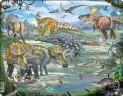 Dinosaurs Educational Children's Puzzles By Larsen Puzzles