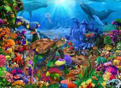 Underwater Seascape Under The Sea Jigsaw Puzzle By Springbok
