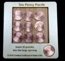 10 Penny Puzzle By Creative Crafthouse