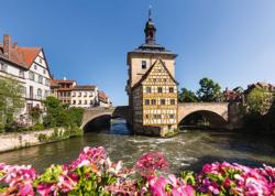 Bamberg, Regnitz and Old Town Hall Lakes / Rivers / Streams Jigsaw Puzzle By Schmidt Spiele