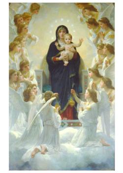 The Virgin with Angels Angels Jigsaw Puzzle By Tomax Puzzles
