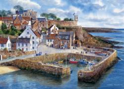 Crail Harbour United Kingdom Jigsaw Puzzle By Gibsons