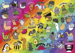 Punimals Graphics / Illustration Jigsaw Puzzle By Gibsons