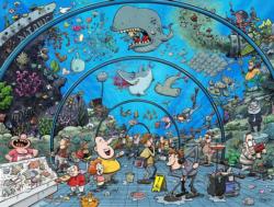 Chaos at the Aquarium People Jigsaw Puzzle By All Jigsaw Puzzles