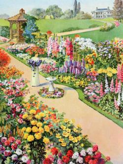 Victorian Garden Garden Jigsaw Puzzle By All Jigsaw Puzzles