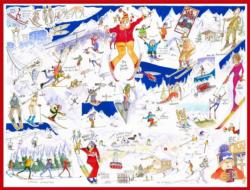 Skiing Collage Jigsaw Puzzle By All Jigsaw Puzzles