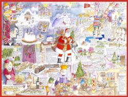 Christmas Cartoon Jigsaw Puzzle By All Jigsaw Puzzles
