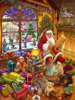 Santa's Christmas List Christmas Jigsaw Puzzle By All Jigsaw Puzzles