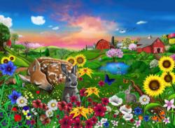 Peaceful Pastures Flowers Jigsaw Puzzle By All Jigsaw Puzzles