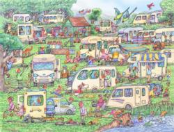 Caravan Commotion Vehicles Jigsaw Puzzle By All Jigsaw Puzzles