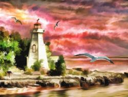 The Lighthouse Lighthouses Jigsaw Puzzle By All Jigsaw Puzzles
