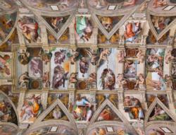 Sistine Chapel Ceiling by Michelangelo Churches Jigsaw Puzzle By All Jigsaw Puzzles