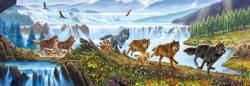 Wolves on the Run Wolves Jigsaw Puzzle By SunsOut
