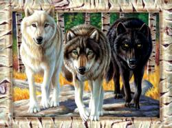 Wolf Pack Colors Wolves Jigsaw Puzzle By SunsOut
