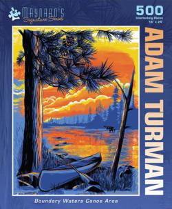 Boundary Waters Canoe Area Lakes / Rivers / Streams Jigsaw Puzzle By PuzzleTwist