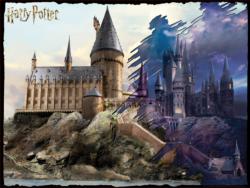 Scratch OFF Puzzle :  Harry Potter Hogwarts Day to Night Harry Potter Jigsaw Puzzle By 4D Cityscape Inc.