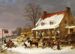 Breaking Up of a Country Ball Winter Jigsaw Puzzle By Cobble Hill