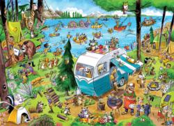 Call of the Wild Camping Jigsaw Puzzle