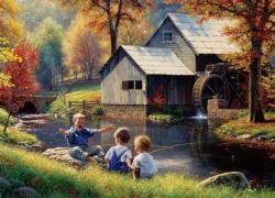 Fishy Story Lakes / Rivers / Streams Jigsaw Puzzle By Jack Pine