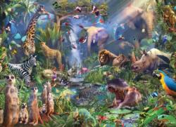 Into the Jungle Elephants Jigsaw Puzzle By Cobble Hill