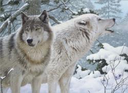 Breath of Winter Wolves Jigsaw Puzzle By Cobble Hill