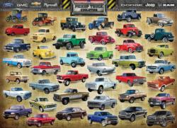 Pickup Truck Evolution Collage Jigsaw Puzzle By Eurographics