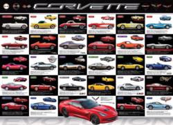 Corvette Evolution Collage Jigsaw Puzzle By Eurographics