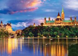 Ottawa - Parliament Hill Lakes / Rivers / Streams Jigsaw Puzzle By Eurographics
