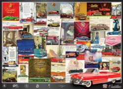 Cadillac Advertising Collection Collage Jigsaw Puzzle By Eurographics