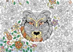 Tiger Color-Me Puzzle Tigers Coloring Puzzle By Eurographics