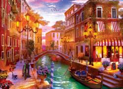 Sunset Over Venice Italy Jigsaw Puzzle By Eurographics