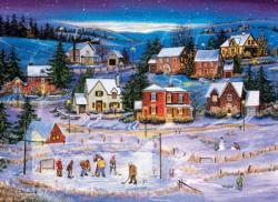 Stars on the Ice - Scratch and Dent Sports Jigsaw Puzzle By Eurographics