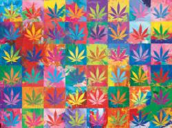 Weed Wonderland Collage Impossible Puzzle By Eurographics