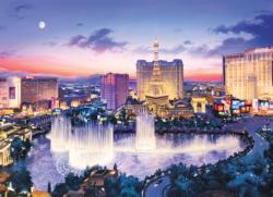 Las Vegas Strip Las Vegas Jigsaw Puzzle By Eurographics
