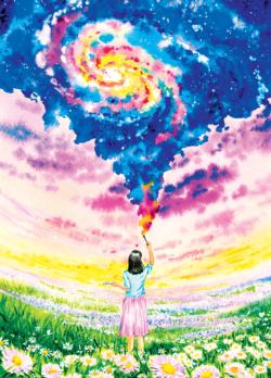 How to Paint a Watercolor Universe Puzzle Fantasy Jigsaw Puzzle By Mchezo Puzzles