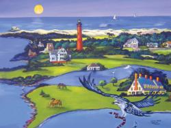 Corolla Seascape / Coastal Living Jigsaw Puzzle By Heritage Puzzles