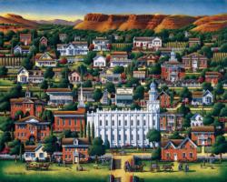 St. George Americana & Folk Art Jigsaw Puzzle By Dowdle Folk Art
