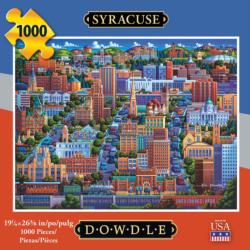 Syracuse Americana & Folk Art Jigsaw Puzzle By Dowdle Folk Art