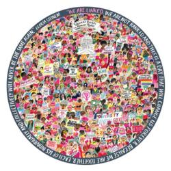 Women March! Inspirational Jigsaw Puzzle By eeBoo