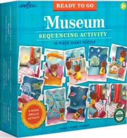 Ready to Go Puzzle - Museum Educational Children's Puzzles By eeBoo