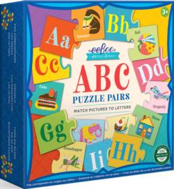 Artist's Puzzle Pair ABC Educational Children's Puzzles By eeBoo