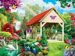 Welcome to Heaven Garden Large Piece By MasterPieces