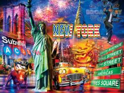 Greetings From New York City New York Jigsaw Puzzle By MasterPieces