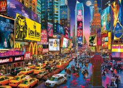 Show Time (Colorscapes) - Scratch and Dent New York Jigsaw Puzzle By MasterPieces