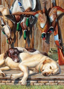 All Tuckered Out - Scratch and Dent Dogs Jigsaw Puzzle By MasterPieces