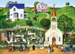 Strawberry Sunday Americana & Folk Art Jigsaw Puzzle By MasterPieces