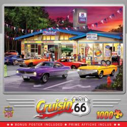 Route 66 Pitstop Cars Jigsaw Puzzle By MasterPieces